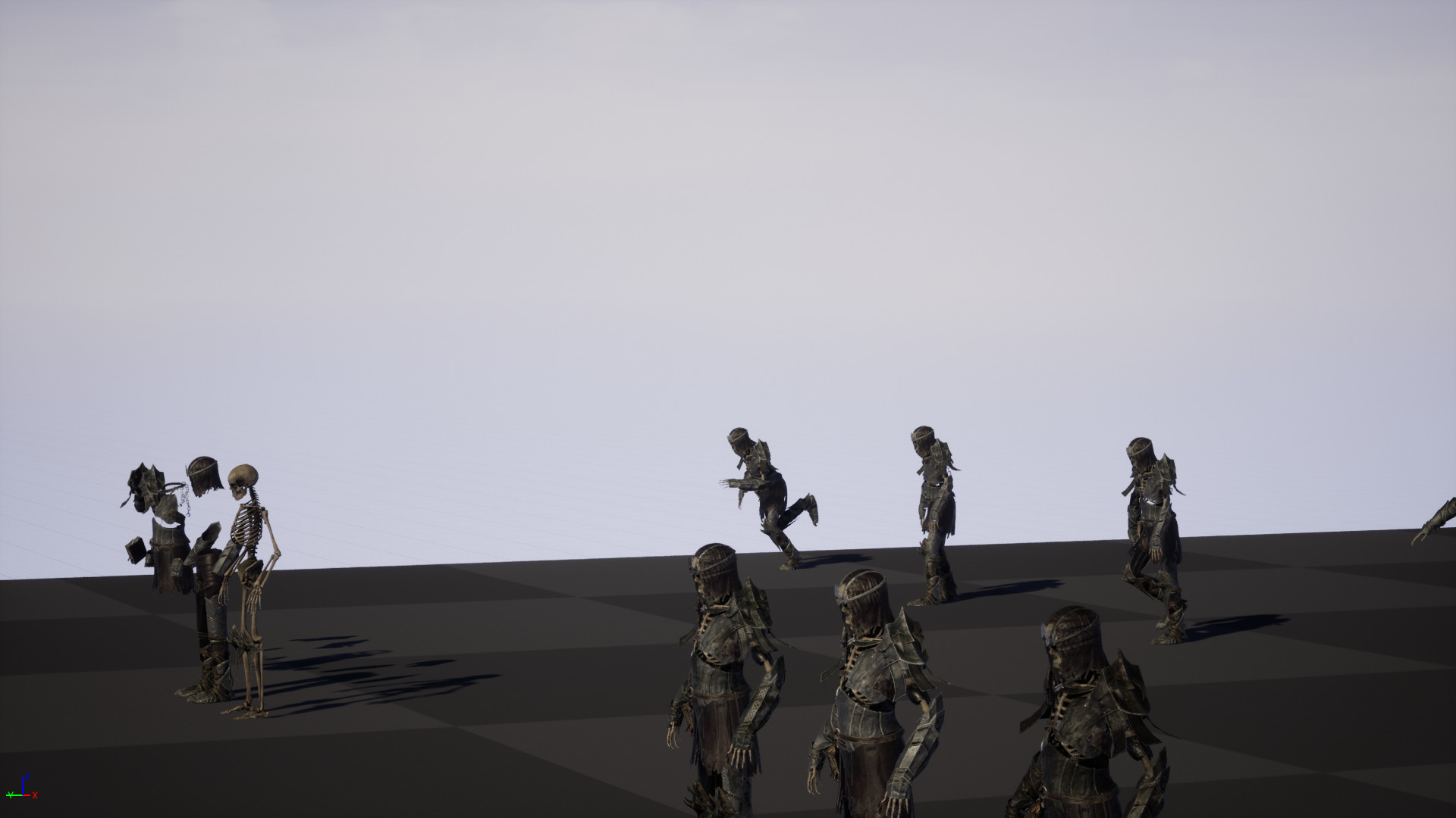 Skeleton 7 Low-poly 3D model_39