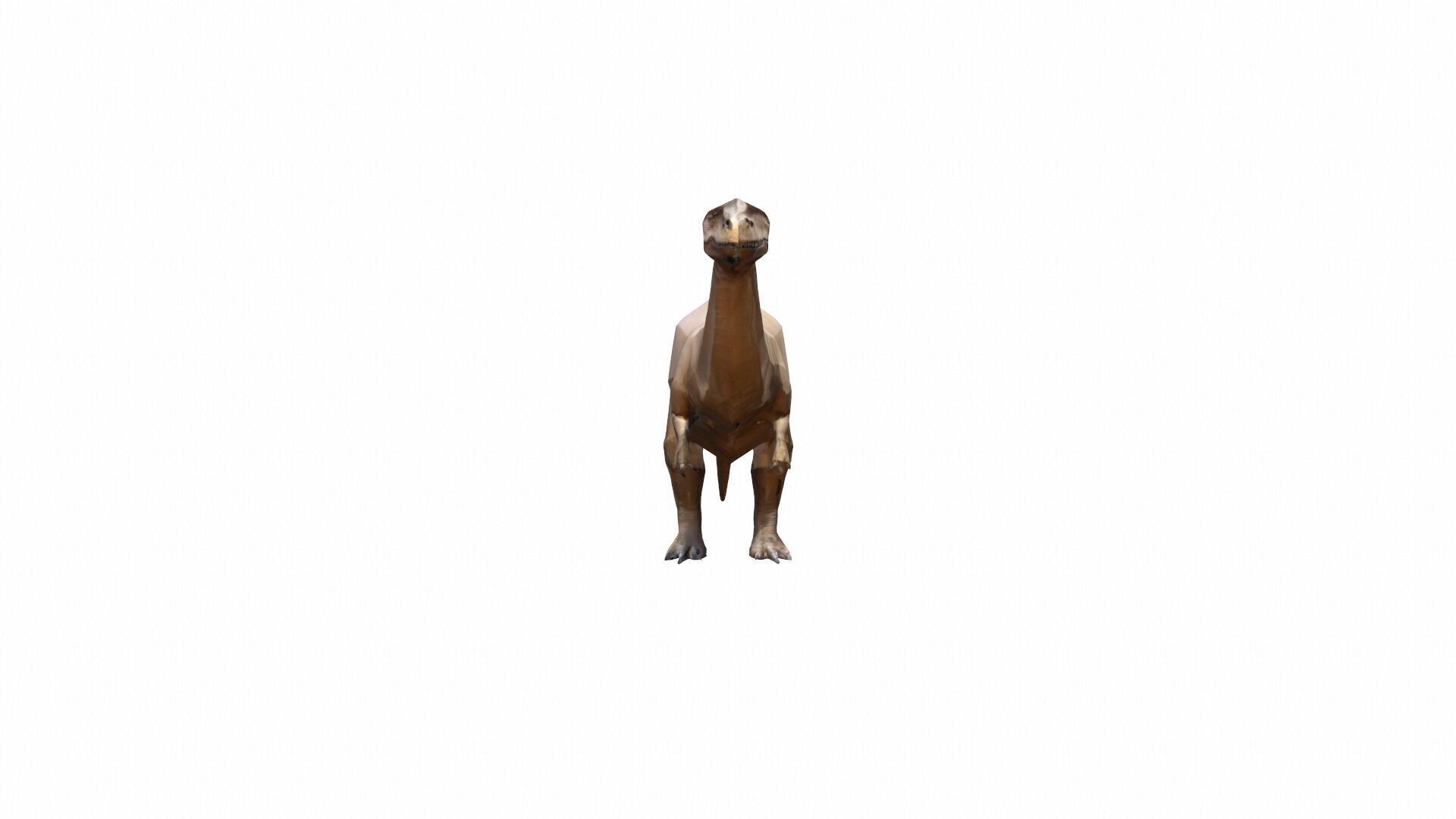 3d Model Edmontosaurus Big Dinosaur Animal Of Jurassic 3D model_5
