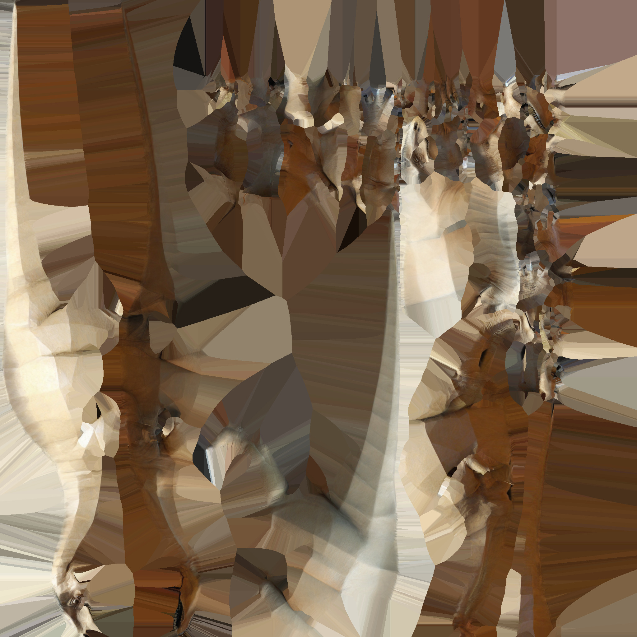 3d Model Edmontosaurus Big Dinosaur Animal Of Jurassic 3D model_9