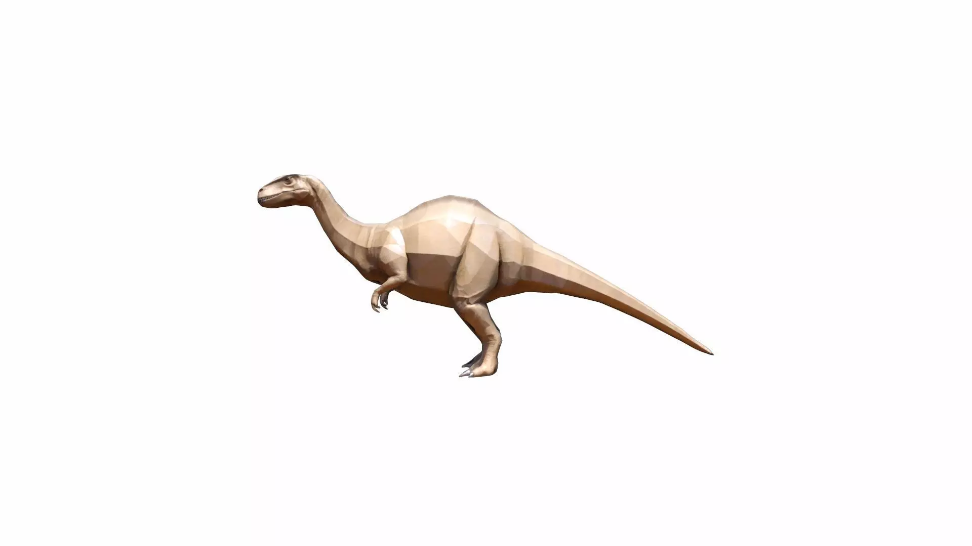 3d Model Edmontosaurus Big Dinosaur Animal Of Jurassic 3D model_0