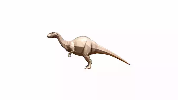 3d Model Edmontosaurus Big Dinosaur Animal Of Jurassic 