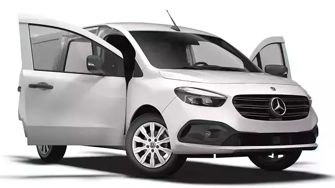 Mercedes Benz Citan SWB HQ Interior 2025 3D model