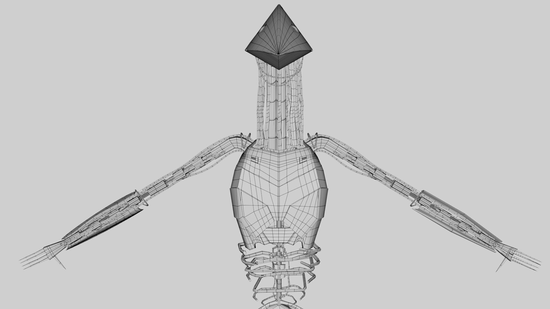 Am - I have no mouth and i must scream Low-poly 3D model_16