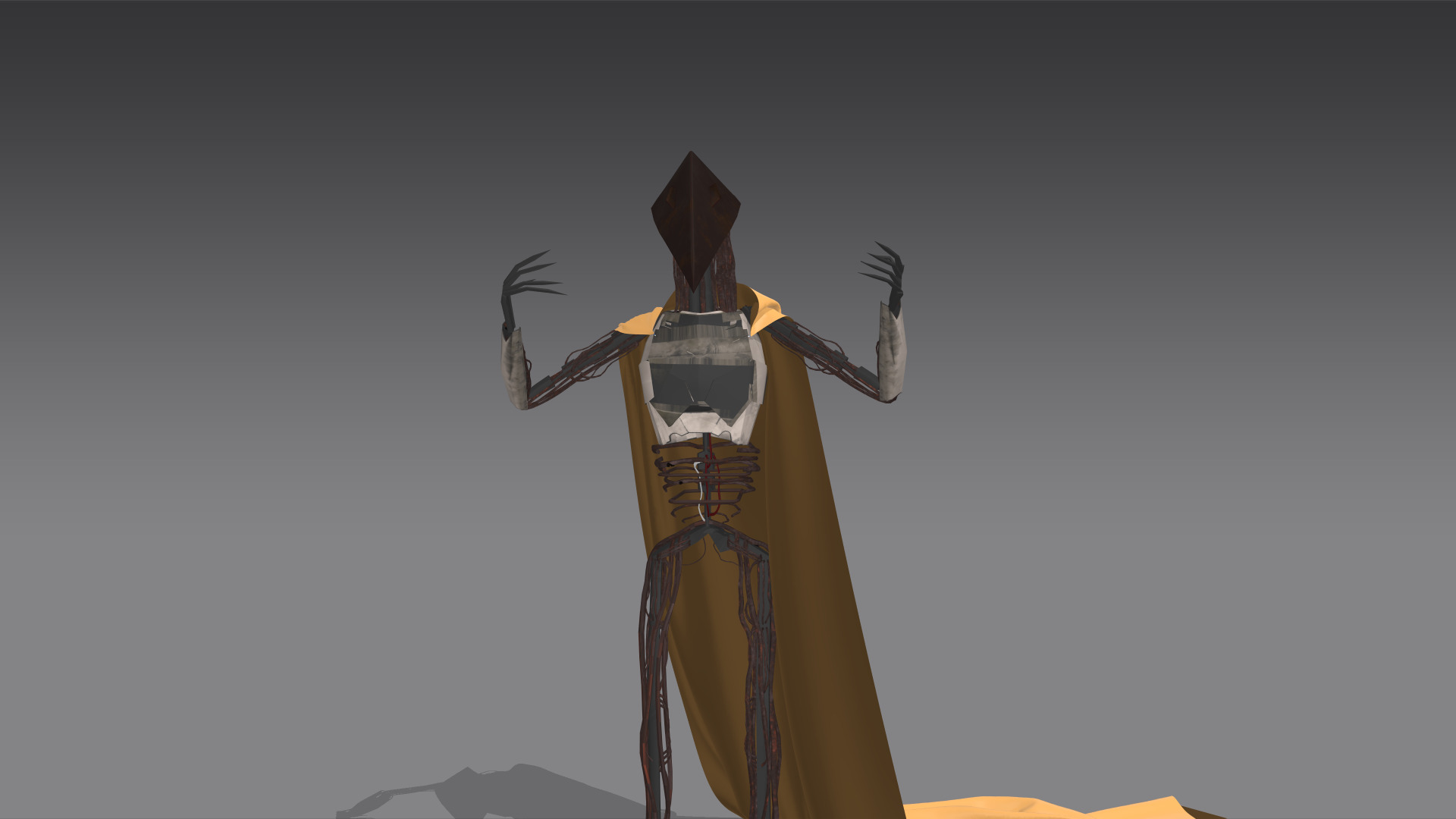 Am - I have no mouth and i must scream Low-poly 3D model_6