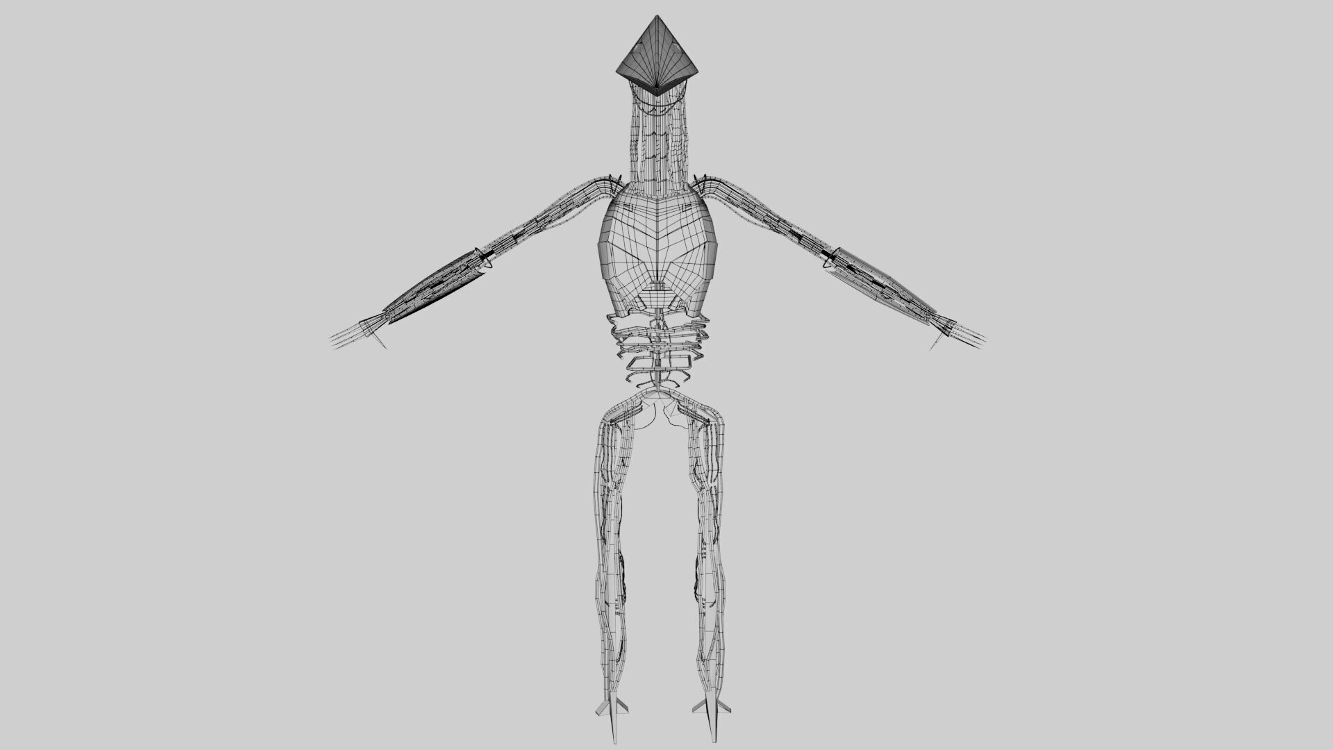 Am - I have no mouth and i must scream Low-poly 3D model_15