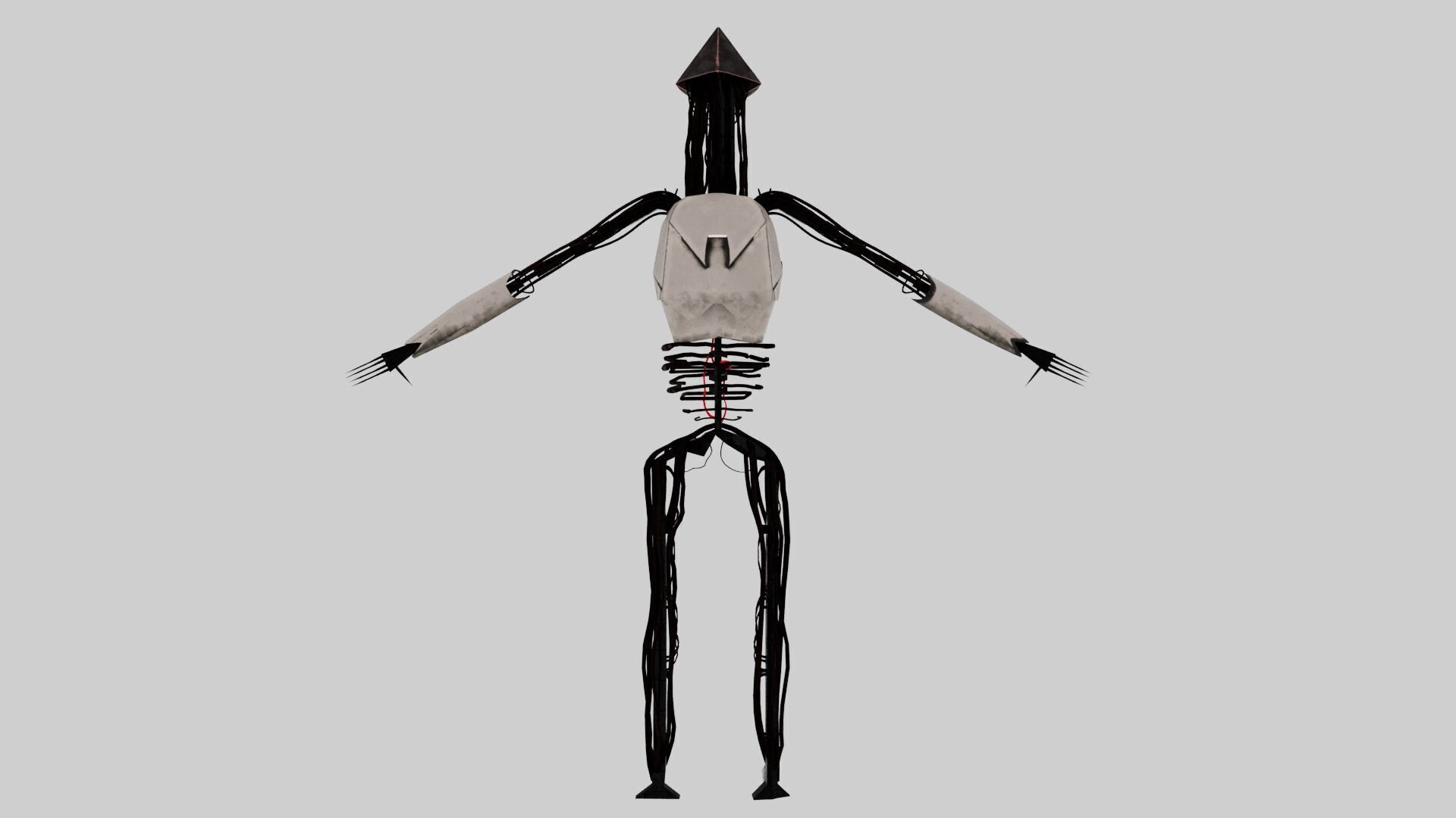 Am - I have no mouth and i must scream Low-poly 3D model_10