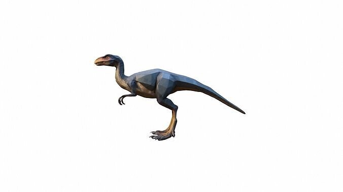 3d Model Gigantoraptor was a gigantic feathered dinosaur 3D model
