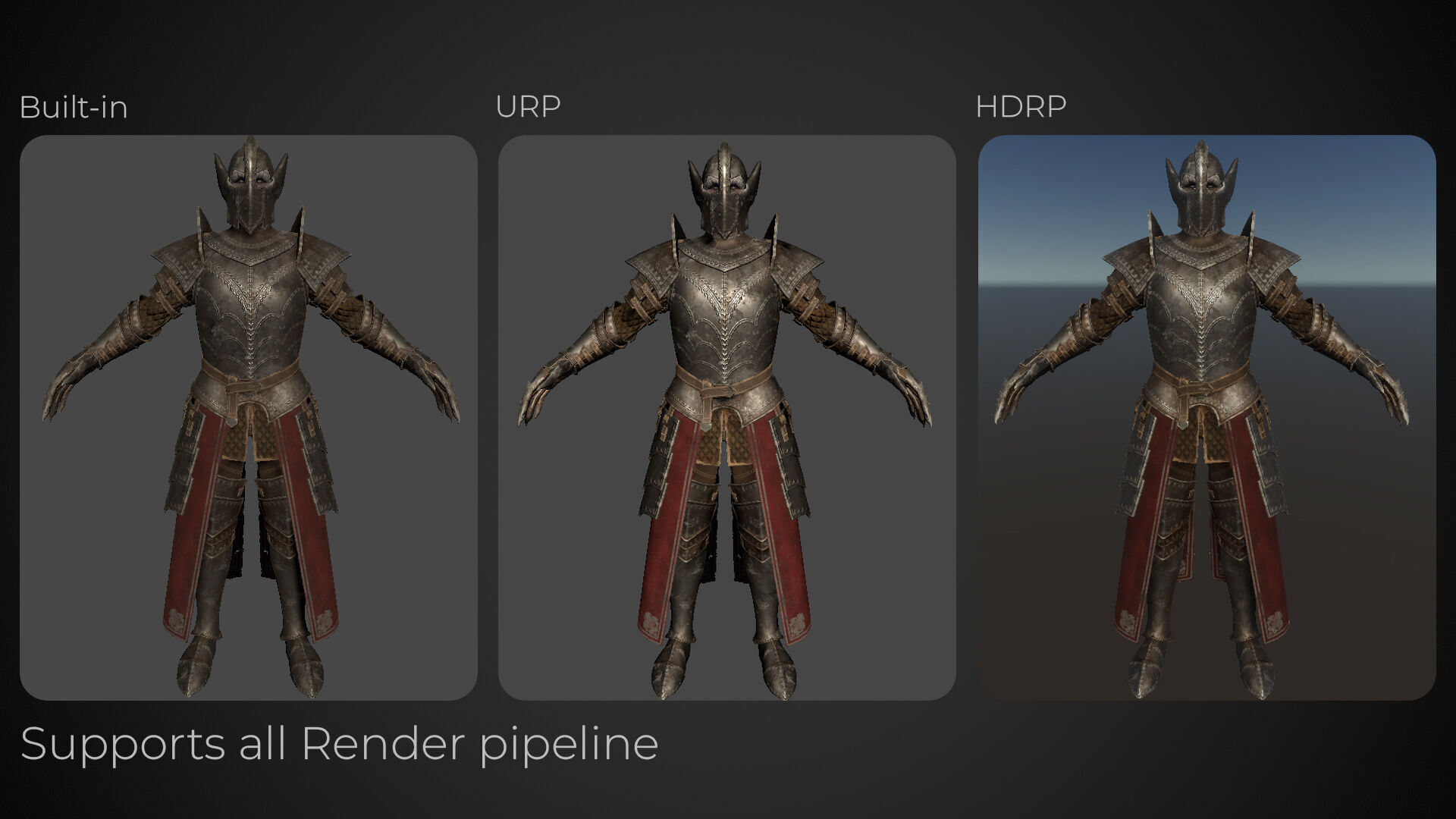 Vampire Lord Game-Ready Low-poly 3D model_17