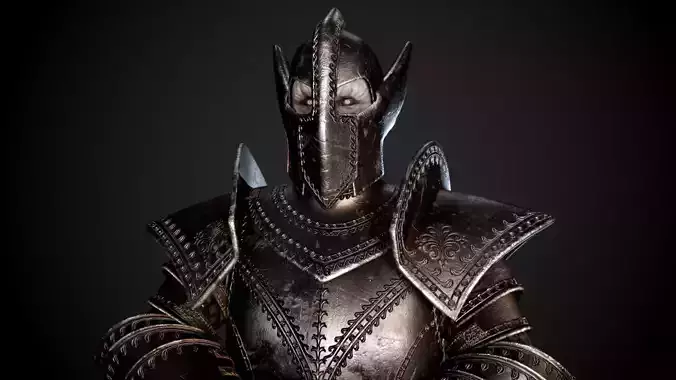 Vampire Lord Game-Ready Low-poly 3D model