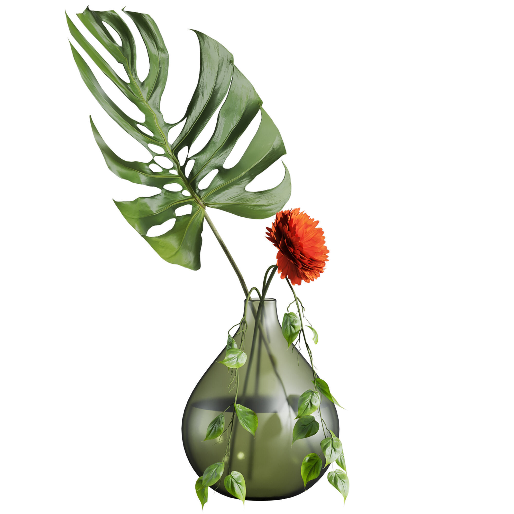 bouquet 3D model_1