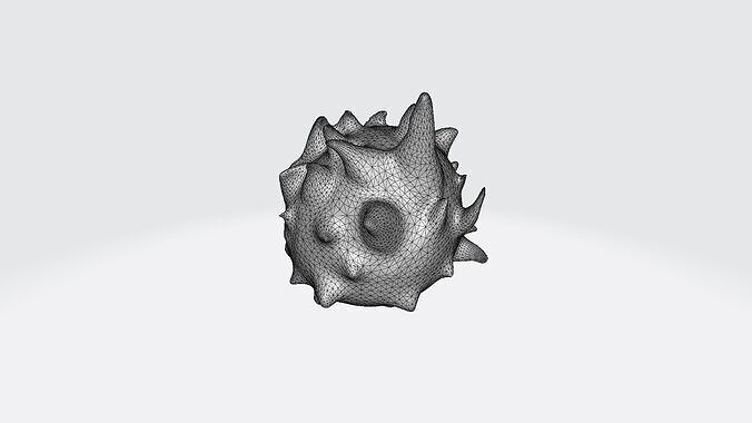 3d Model Dragon Is A Brightly Coloured Tropical Fruit  3D model 5