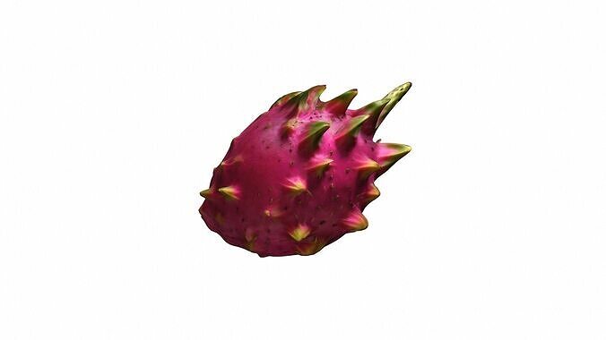 3d Model Dragon Is A Brightly Coloured Tropical Fruit  3D model 2