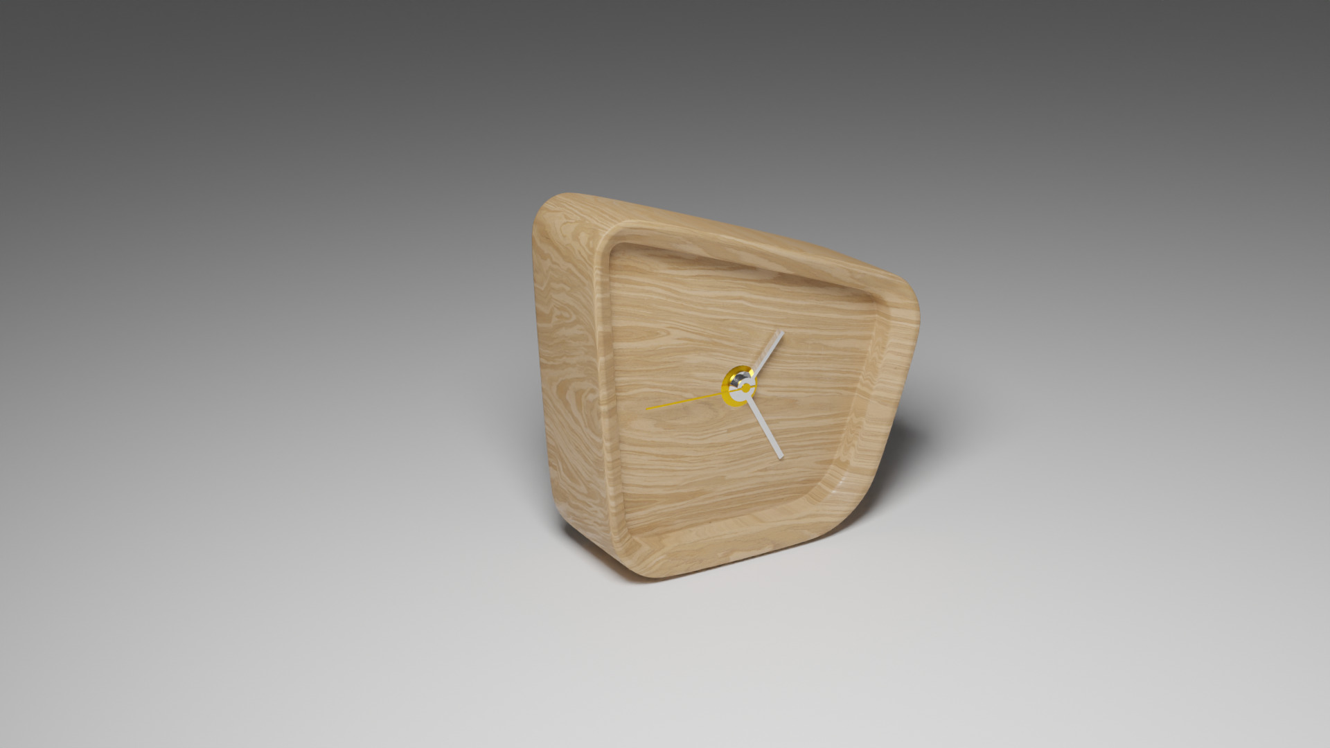 table clock 3D model_1