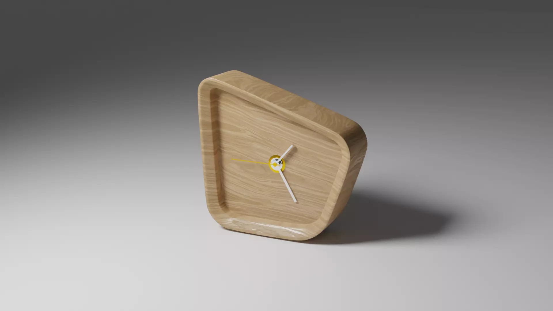 table clock 3D model_0