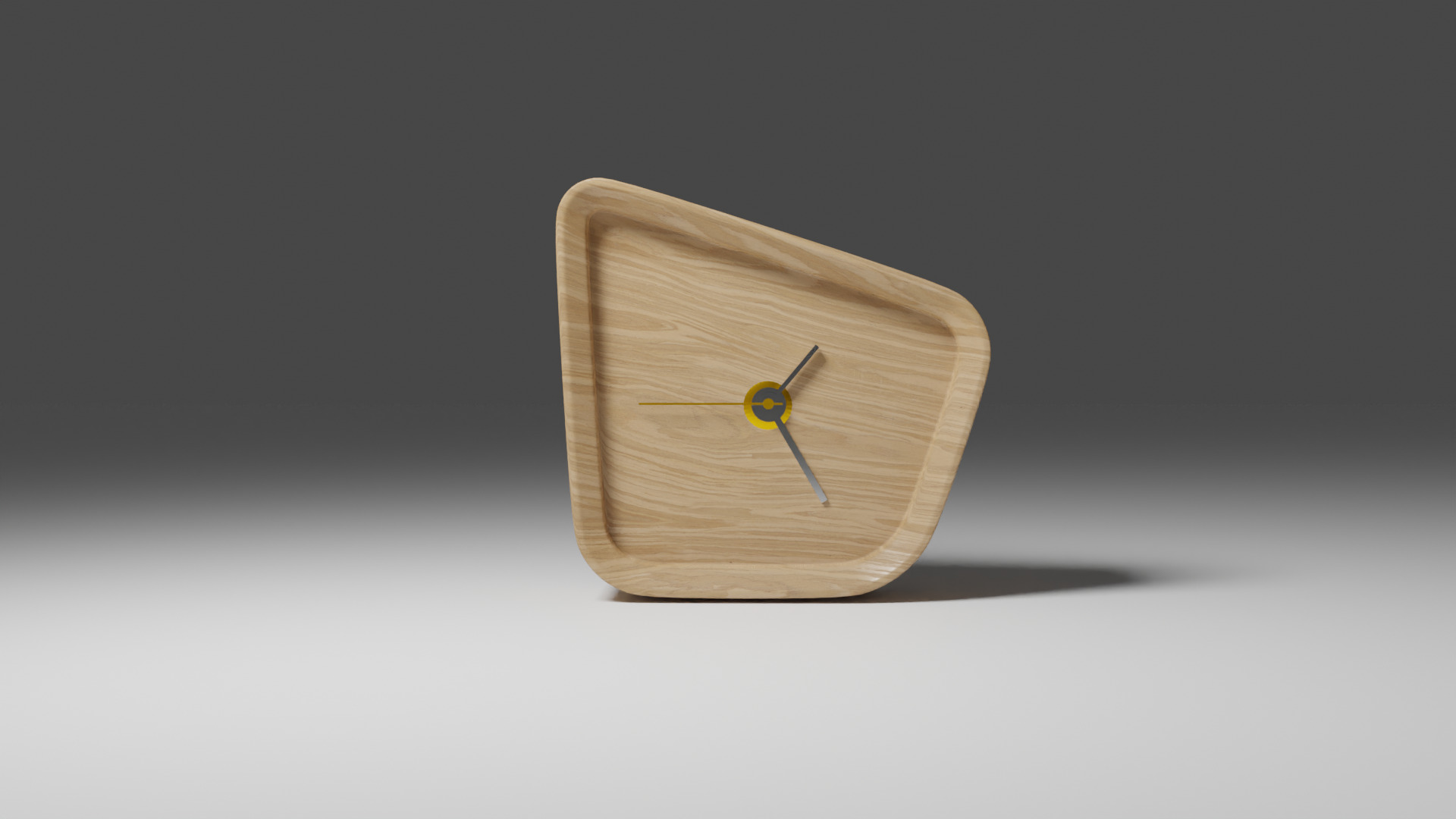 table clock 3D model_2