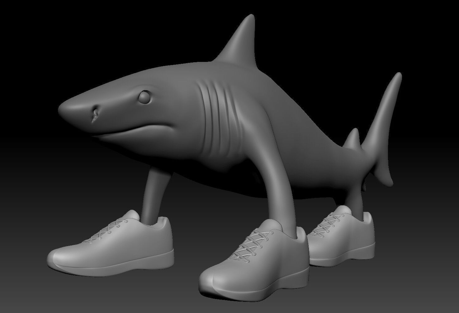 Tralalero Tralala 3D Print 3D print model_2