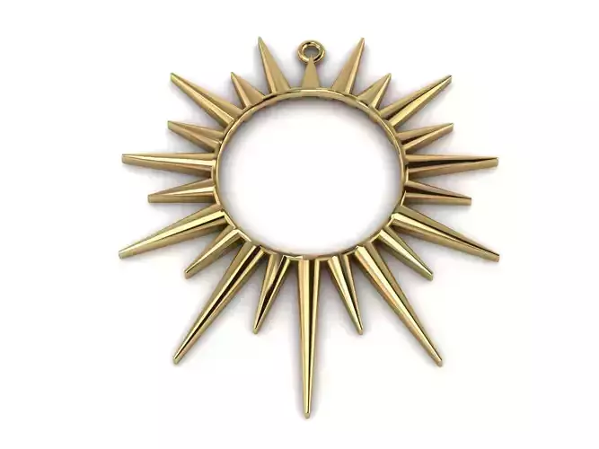 Sun pendant or necklace