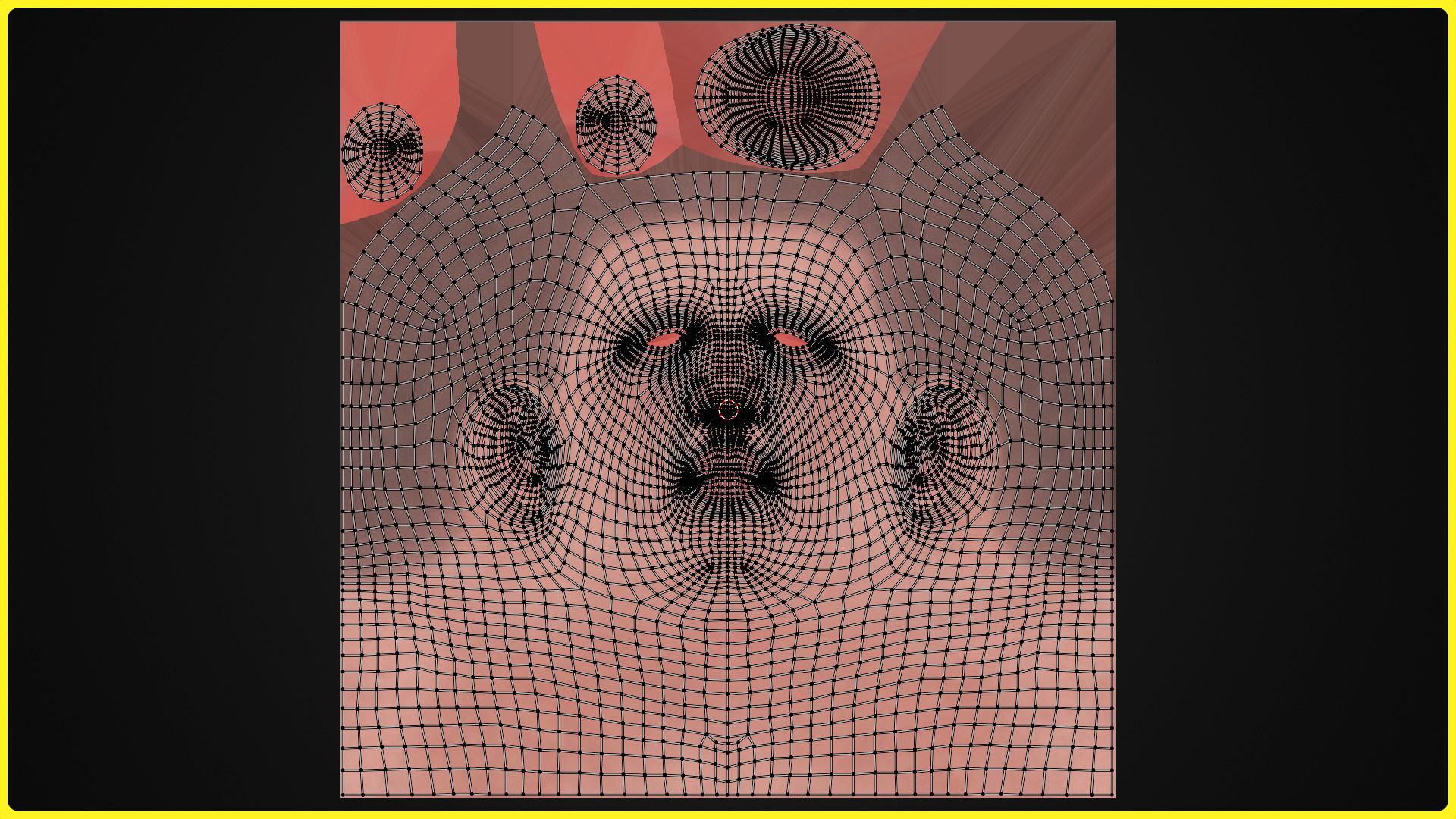 Realistic Female Base Model Low-poly 3D model_7