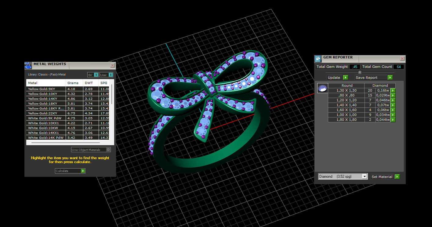 Bow Ring 3D print model_11