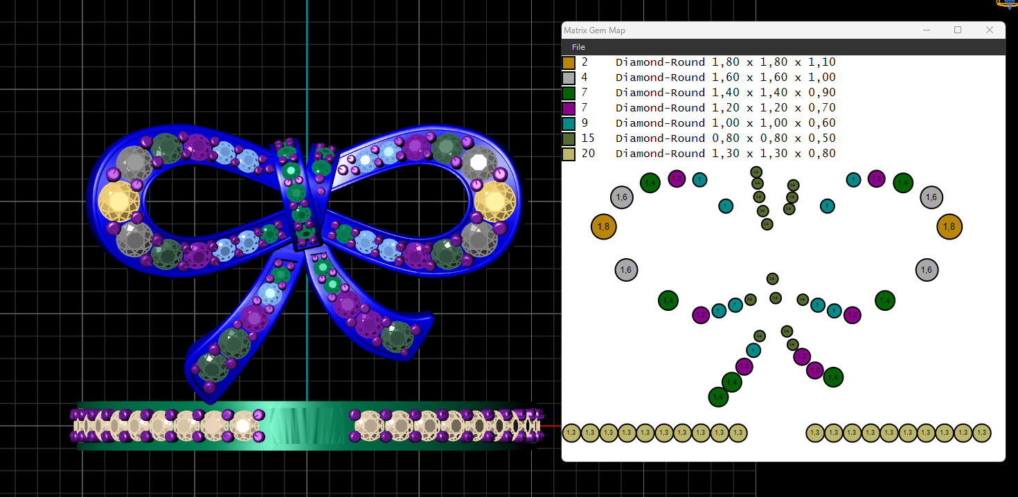 Bow Ring 3D print model_13