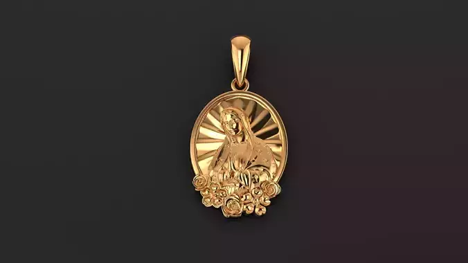 Virgen de Guadalupe pendant