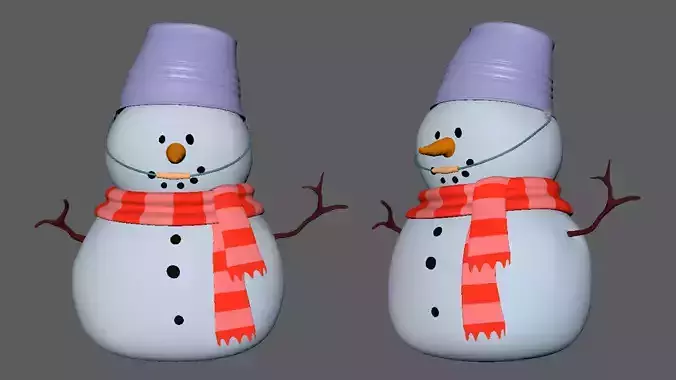 Snowman cartoon