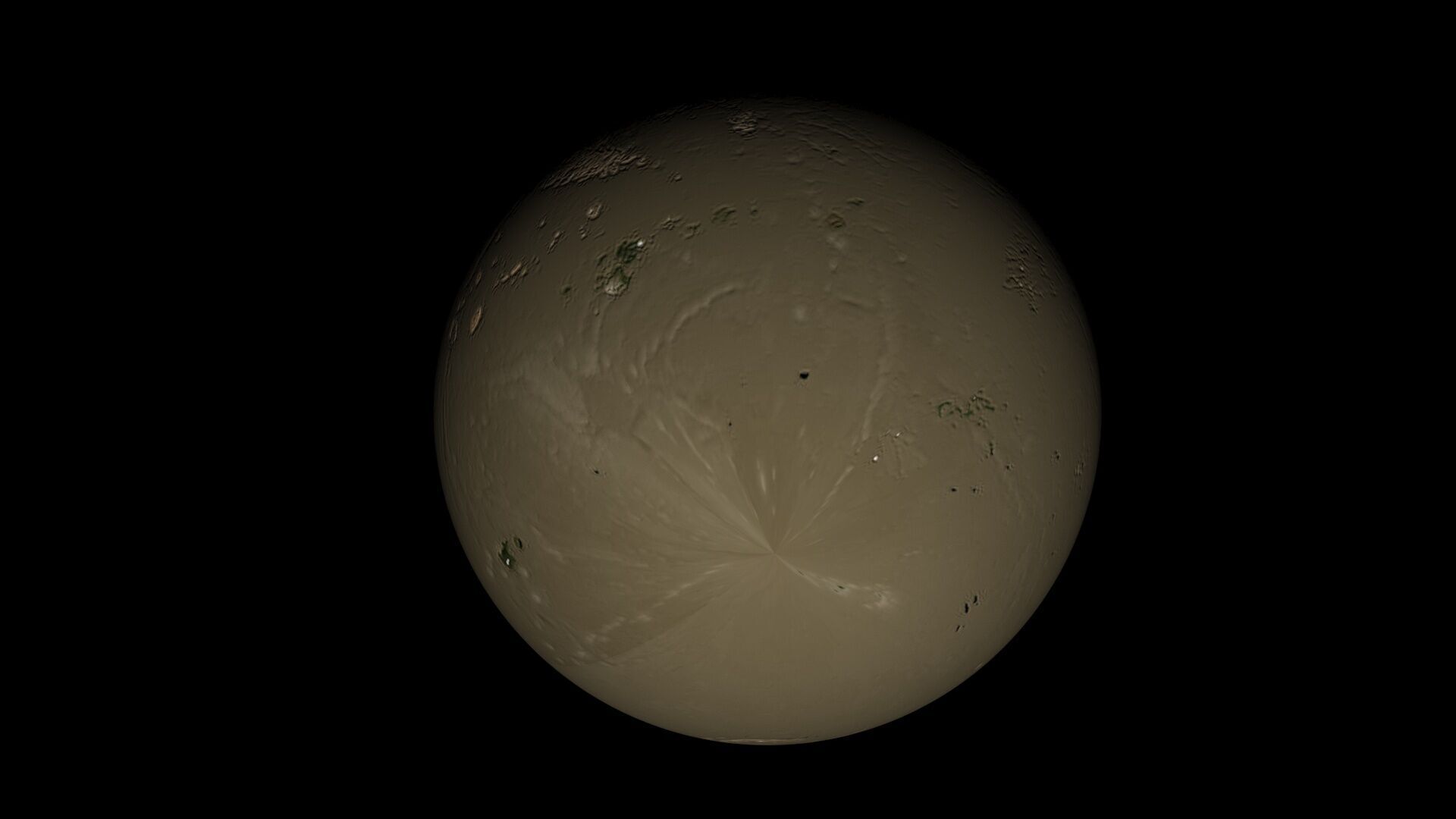 Terraformed Venus 3D model_10