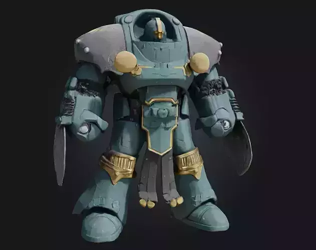 Mecha Sentinel  Titan of Precision and Power 3D print model