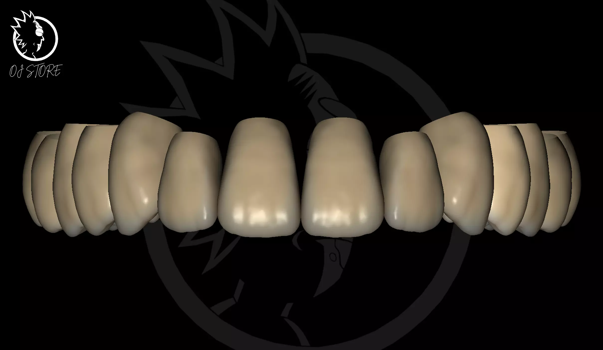 OJ RICKAshortia EXOCAD Library Free 3D model