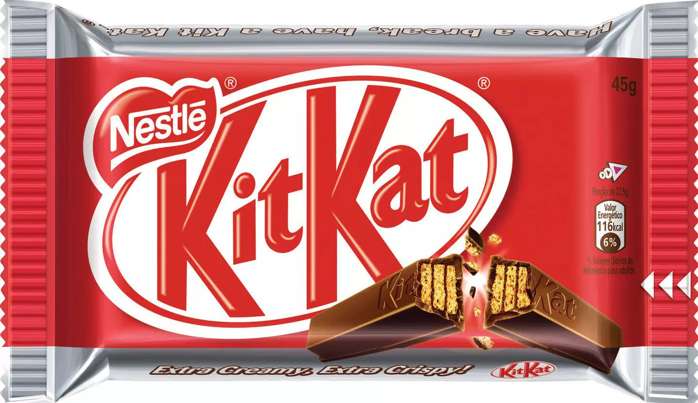 KitKat Chocolate Bar 3D model_0