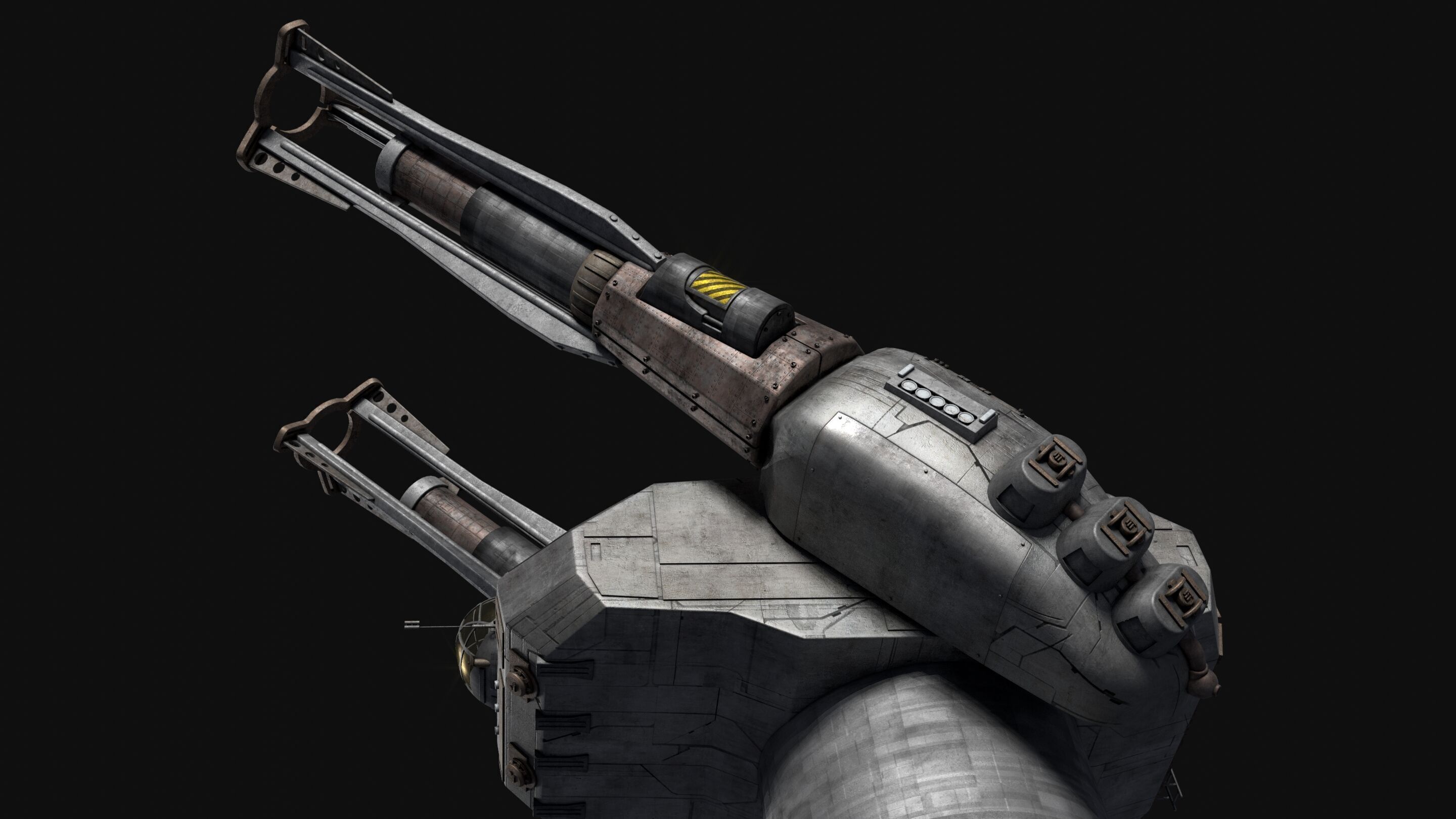 Battlestar Galactica - Main Battery KEW 3D model_5