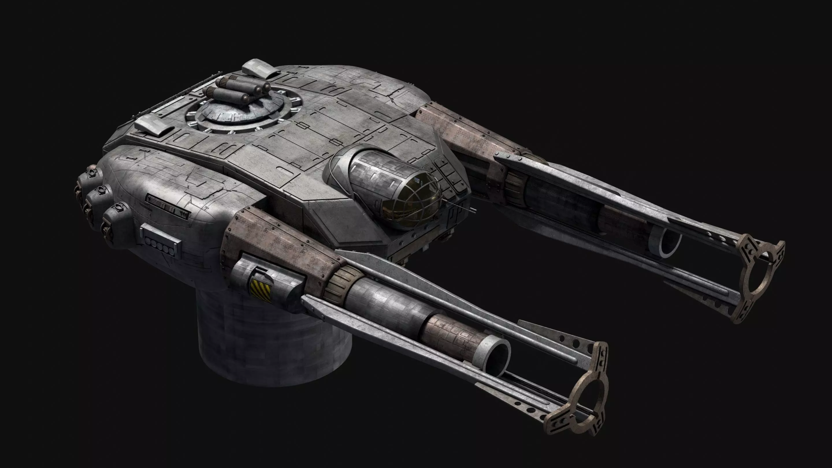 Battlestar Galactica - Main Battery KEW 3D model_0