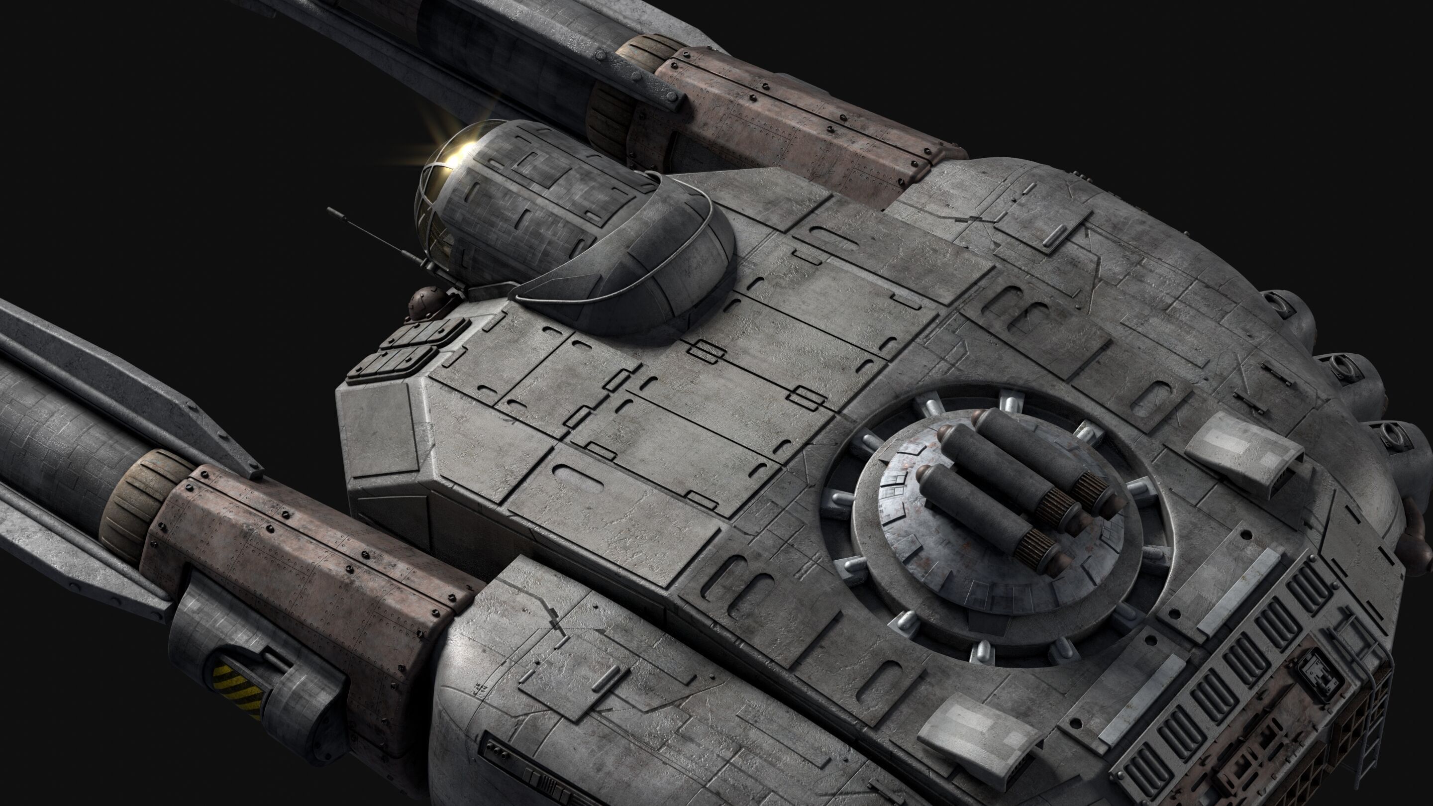 Battlestar Galactica - Main Battery KEW 3D model_7