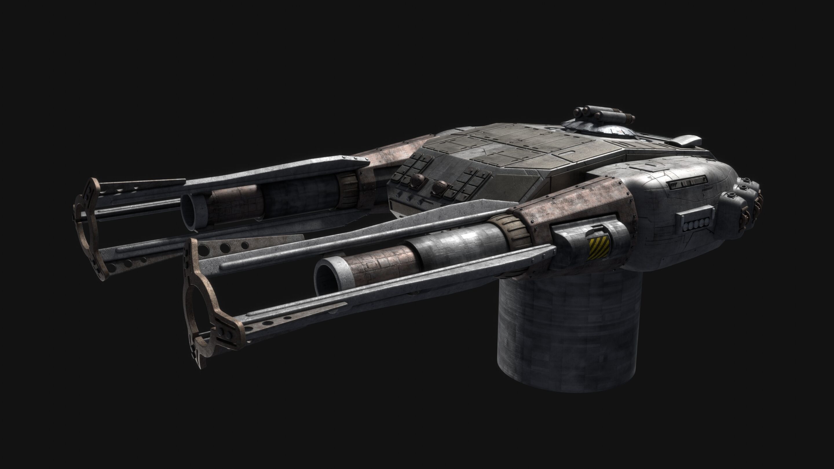 Battlestar Galactica - Main Battery KEW 3D model_9