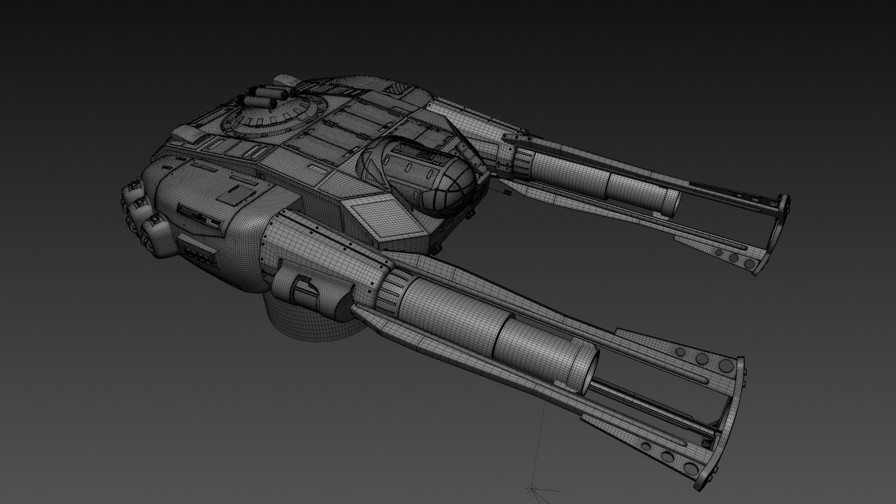 Battlestar Galactica - Main Battery KEW 3D model_16