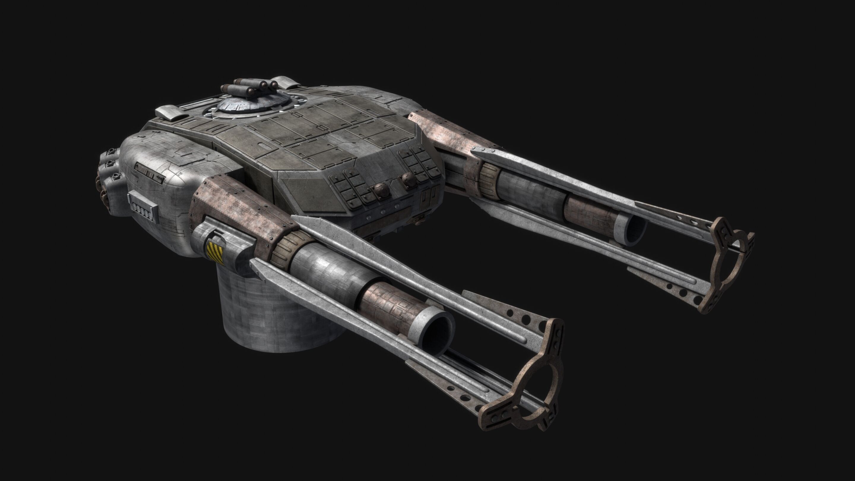 Battlestar Galactica - Main Battery KEW 3D model_11