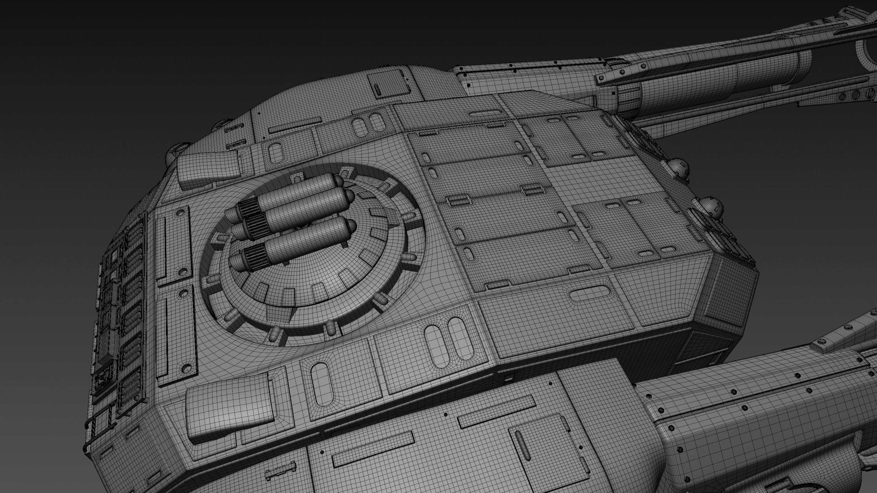 Battlestar Galactica - Main Battery KEW 3D model_19