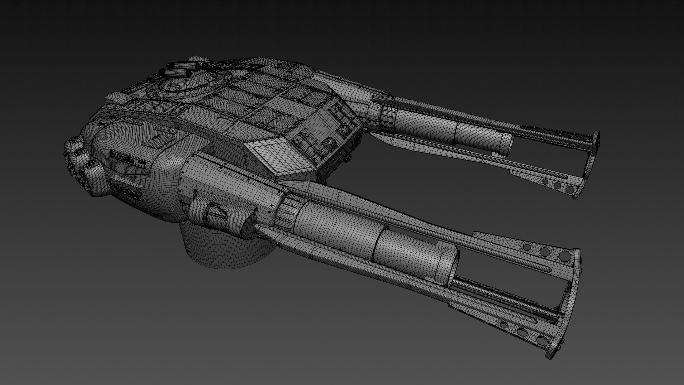 Battlestar Galactica - Main Battery KEW 3D model_14