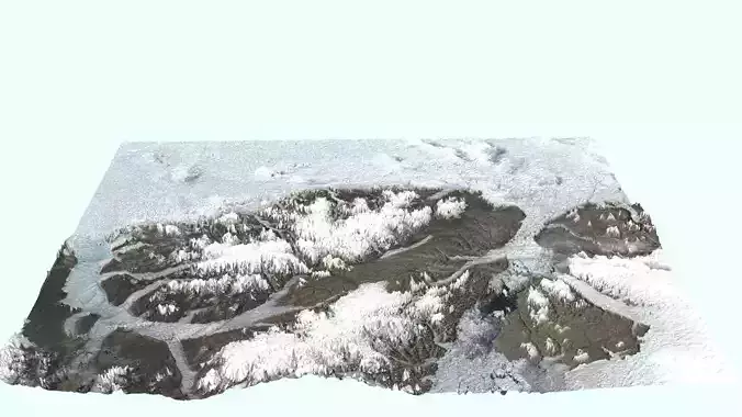 Ellesmere Island 3D model