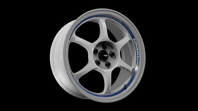 Advan Racing RG1 GTR Low-poly 3D model 2