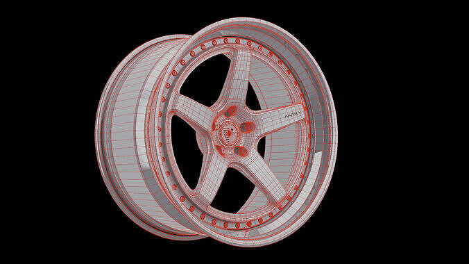 ANRKY JDX-300 Low-poly 3D model 4