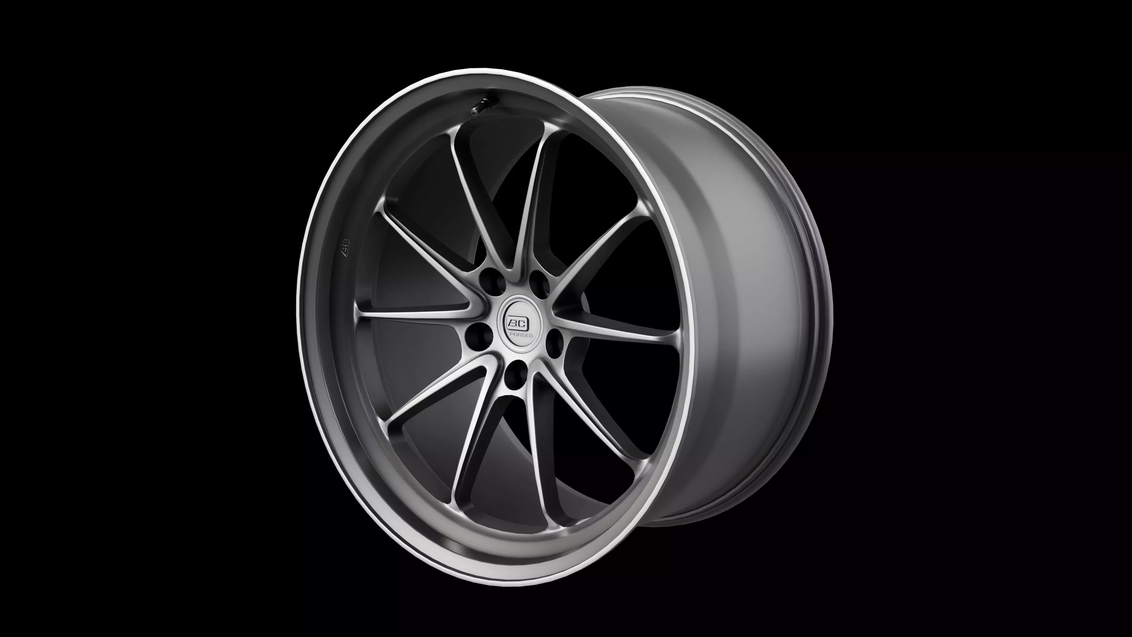 BC Forged TD09 Low-poly 3D model_0