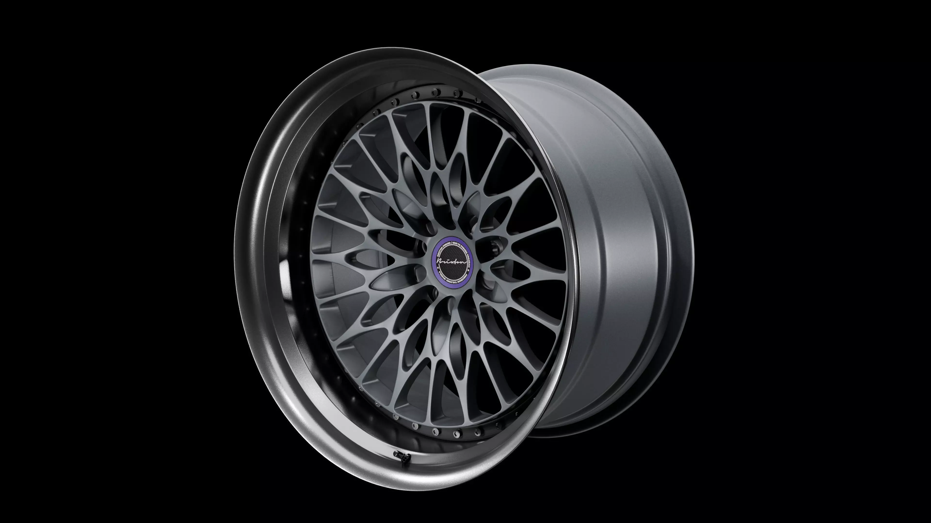 Brixton Forged HS1 Circuit 3pc Low-poly 3D model_0