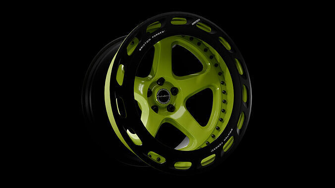 Brixton Forged TR05 Aerotech Low-poly 3D model 2