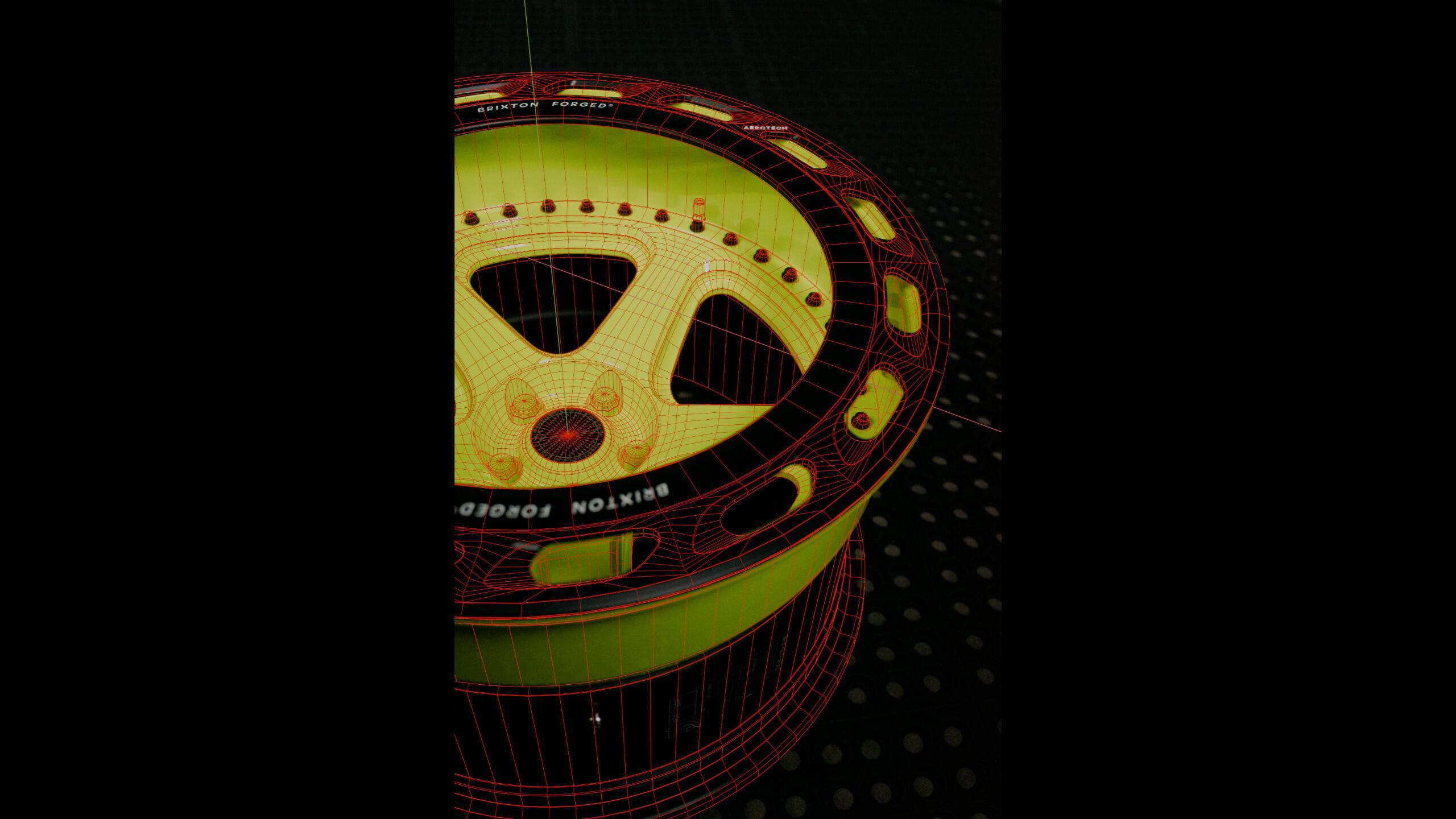 Brixton Forged TR05 Aerotech Low-poly 3D model_3