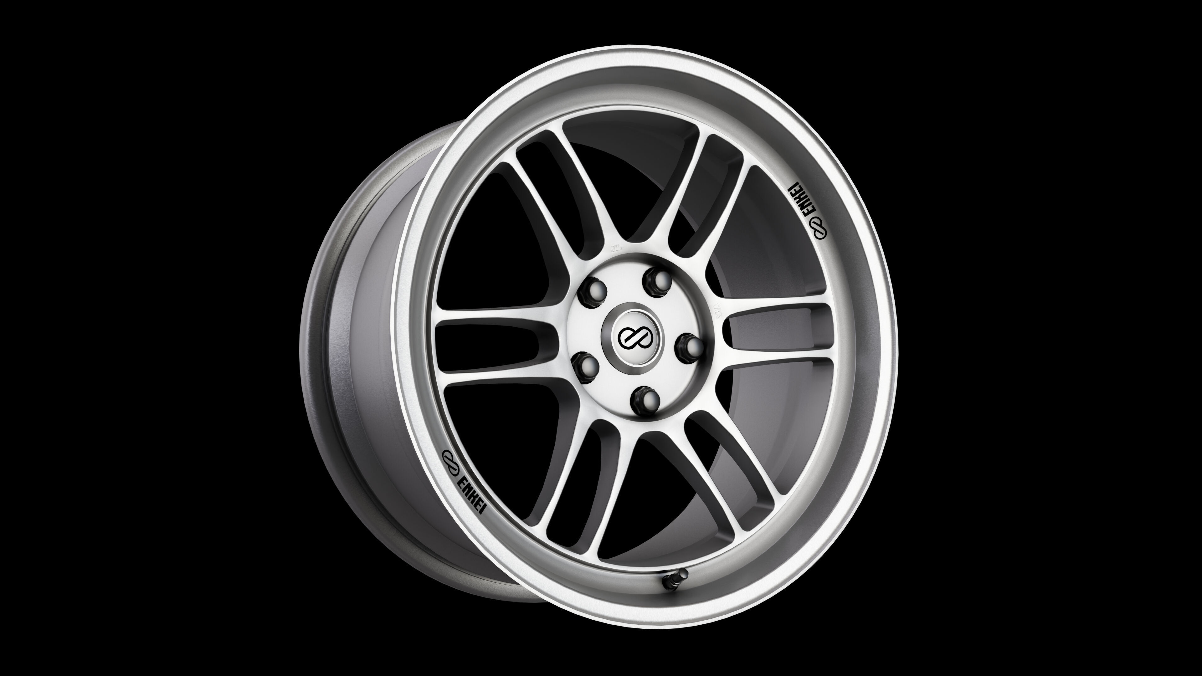 Enkei RPF1 Low-poly 3D model_1