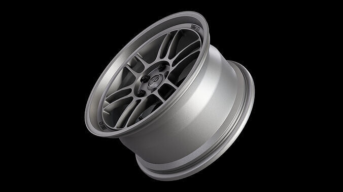Enkei RPF1 Low-poly 3D model 3
