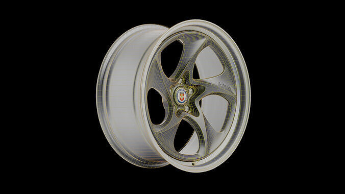 HRE 522 Low-poly 3D model 3