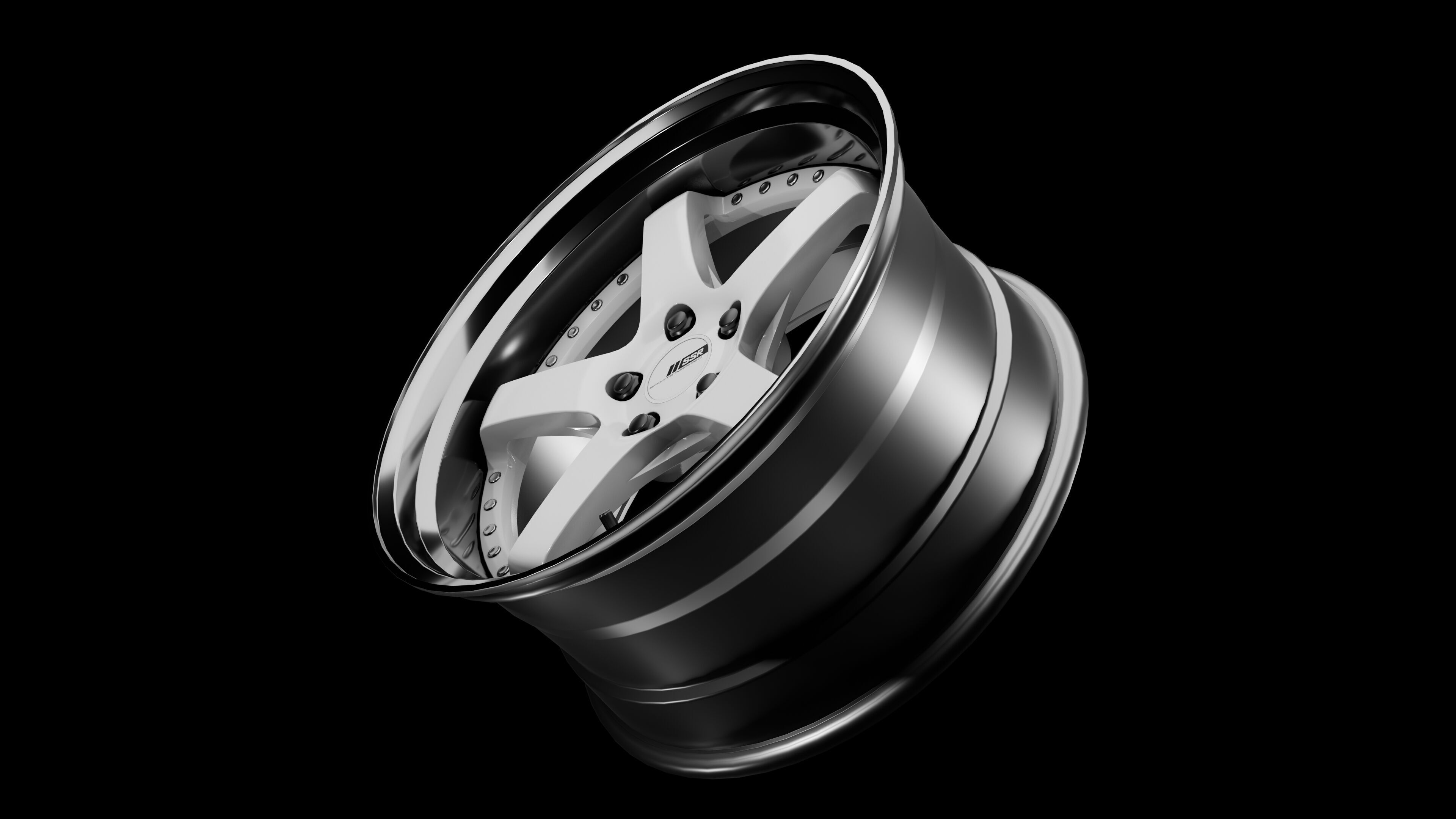 SSR Professor SP4 Low-poly 3D model_2