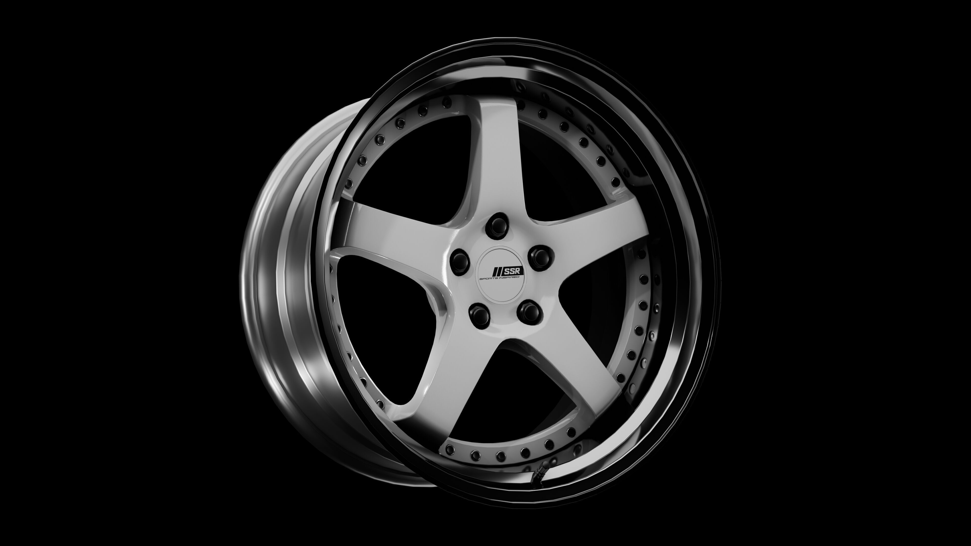 SSR Professor SP4 Low-poly 3D model_1